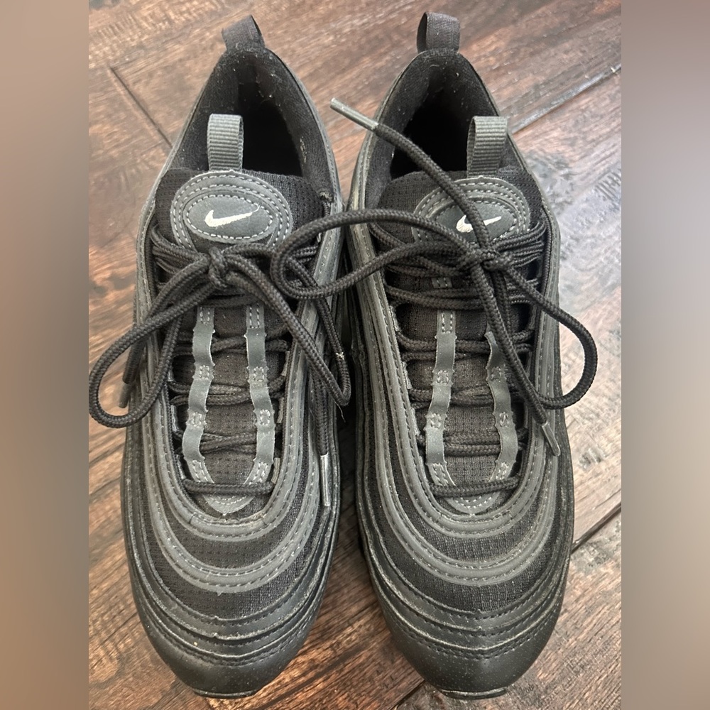 Boys Nike Air Max Black Sneaker